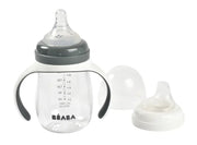 BEABA 2-in-1 Bottle to Sippy Training Cup