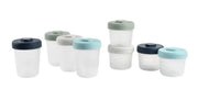 BEABA Clip Containers - Set of 8, Large, Assorted Colors
