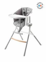 BEABA Up & Down High Chair with Cushion - Grey