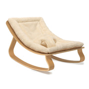 Baby Rocker Levo in Beech With Cushion