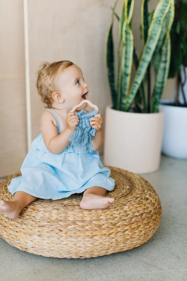 Cloud Macrame Teether