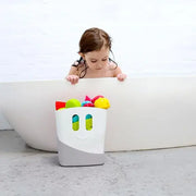 Gray Bath Toy Drying Bin