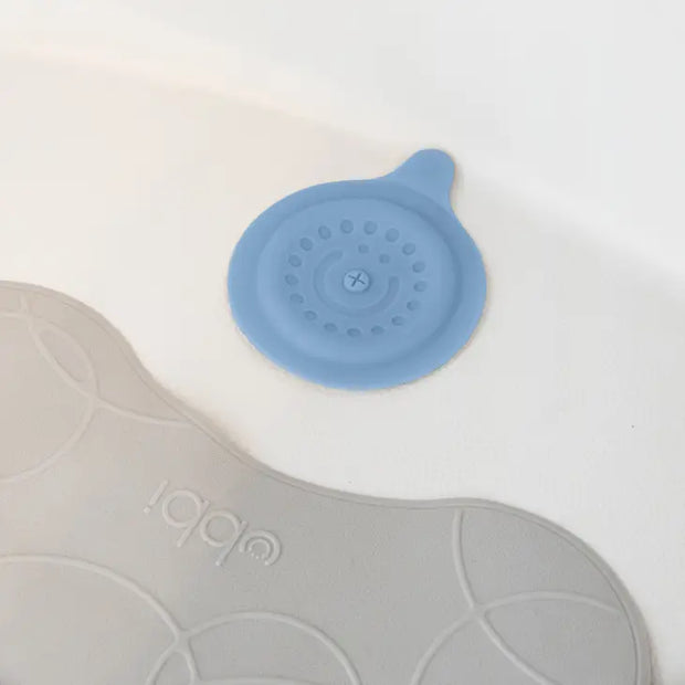 Baby Bath Cloudy Blue Drain Cover