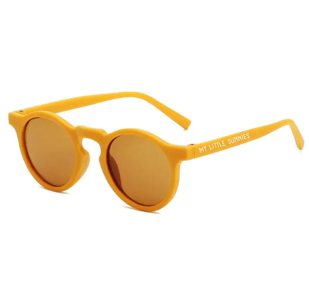 Baby & Toddler Classic Round Sunglasses - Clementine