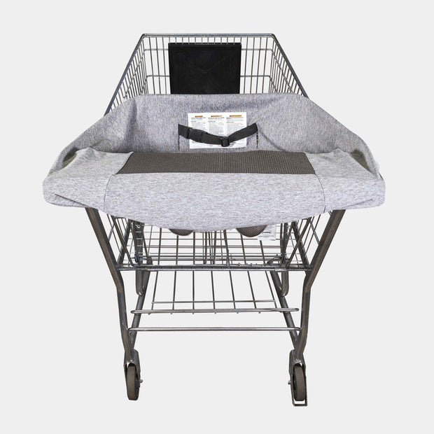 compact antibacterial shopping cart cover