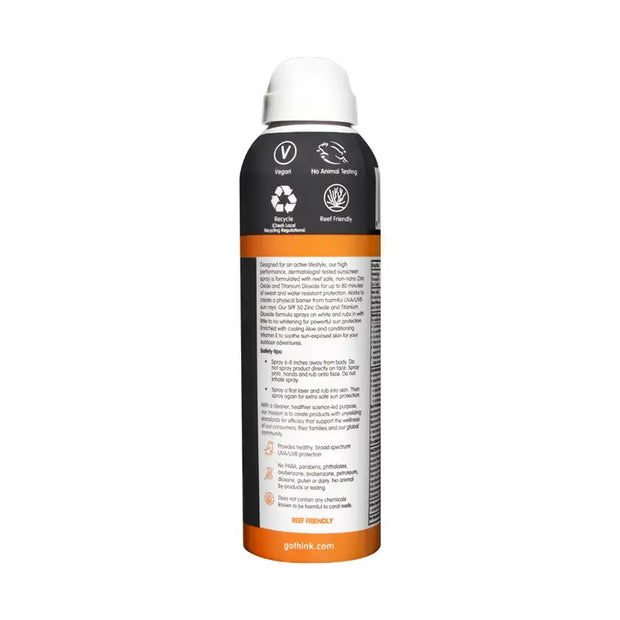 Thinksport All Sheer Mineral Sunscreen Spray SPF 50