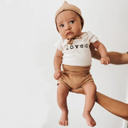 Loved Organic Cotton Baby Bodysuit | Short Sleeve