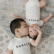 Bestie Organic Cotton Baby Bodysuit | Short Sleeve