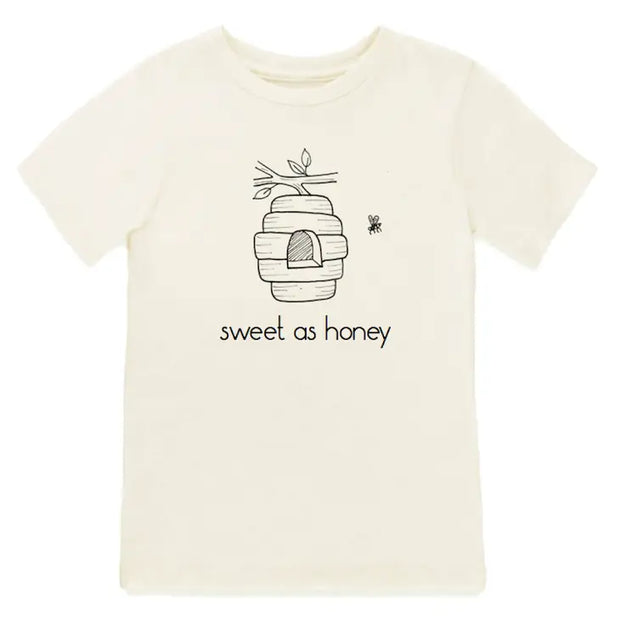 Sweet as Honey Organic Cotton Kids Tee | Short Sleeve