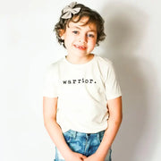 Warrior Organic Cotton Kids Graphic Tee | Short Sleeve