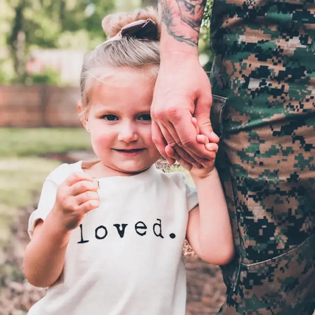 Loved Organic Cotton Kids Graphic Tee | Short Sleeve