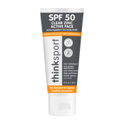 Thinksport Clear Zinc Daily Face Sunscreen SPF 50, 2 fl oz