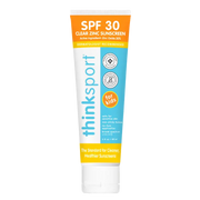 Thinksport Kids Clear Zinc Sunscreen SPF 30, 3 fl oz