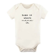 Home is Where Mama is Organic Cotton Bodysuit | Short Sleeve