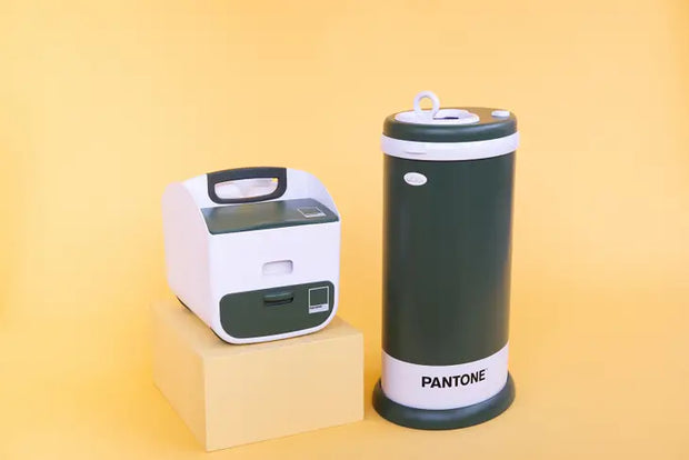 Green Pantone Wipes Dispenser