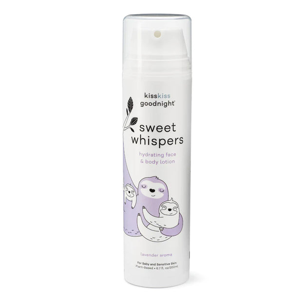 sweet whispers hydrating face and body lotion