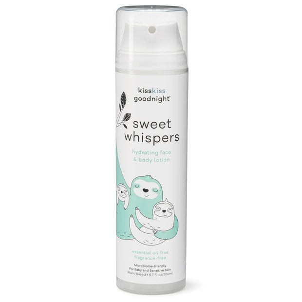 sweet whispers hydrating face and body lotion